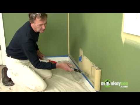 Painting Walls Using a Roller