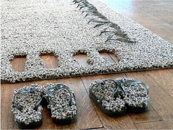 slipper-rug